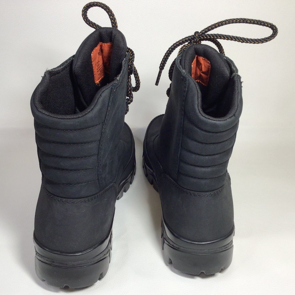 NEW Harley-Davidson Boots Waterproof Black Leather Men's Size 9 - Picture 6 of 11